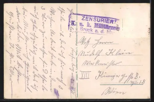 AK Kapfenberg /Steiermark, Ortsansicht mit Bergen