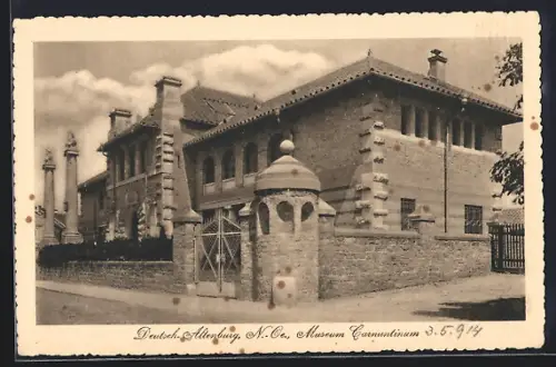 AK Deutsch-Altenburg, Museum Carnuntinum