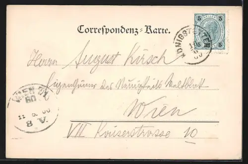 AK Königstetten /N. Ö., Teilansicht mit Kirche