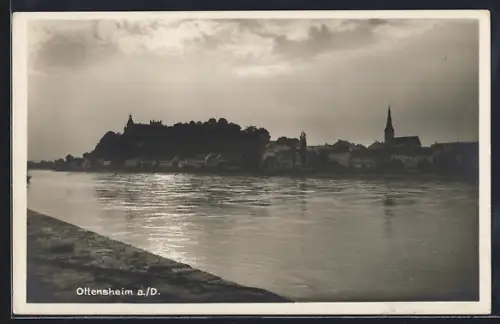 AK Ottensheim, Partie an der Donau