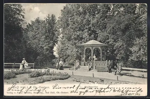AK Bad Hall i. Ob.-Oesterr., Musikpavillon