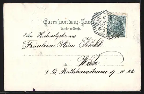 AK Bad Hall, Teilansicht mit Kirche