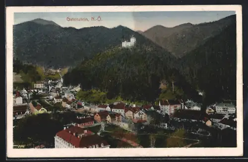 AK Gutenstein /N.-Ö., Totalansicht im Tal