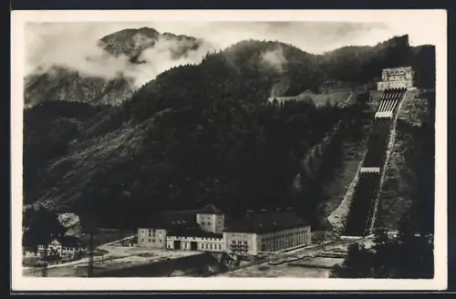 AK Walchensee, Walchenseekraftwerk, Wasserschloss, Rohrleitungen