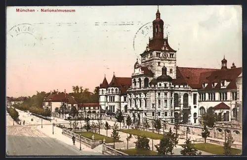 AK München, Neues Nationalmuseum