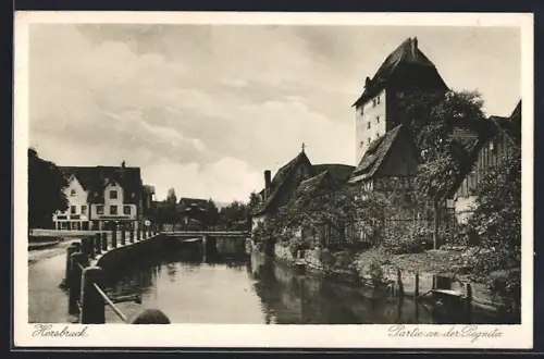 AK Hersbruck, Partie an der Pegnitz