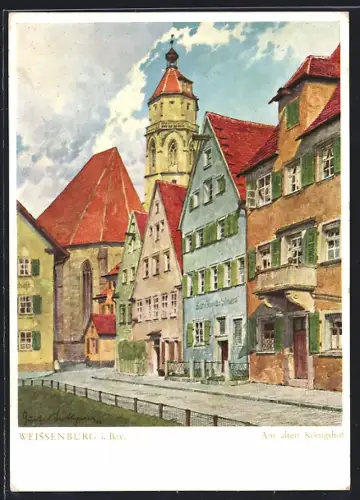 AK Weissenburg i. Bay., Am alten Königshof
