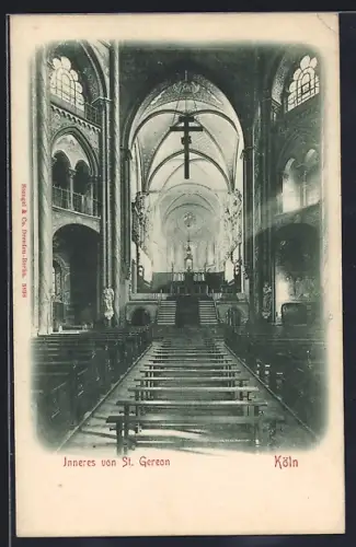 AK Köln, Inneres von St. Gereon