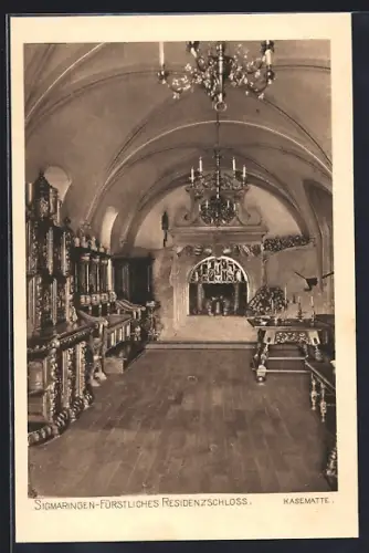 AK Sigmaringen, Fürstliches Residenzschloss, Kasematte