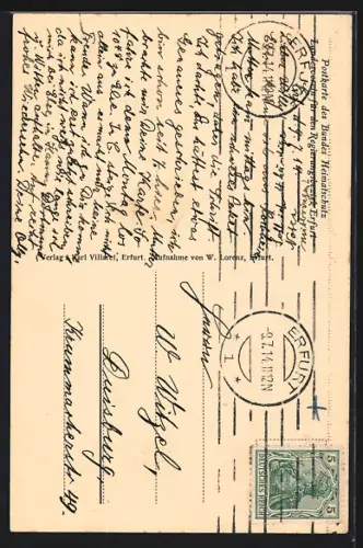 AK Wachsenburg, Eingang zur Veste Wachsenburg