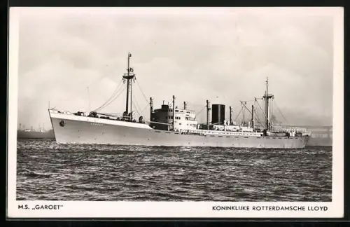 AK M.S. Garoet, Koninklijke Rotterdamsche Lloyd, Handelsschiff