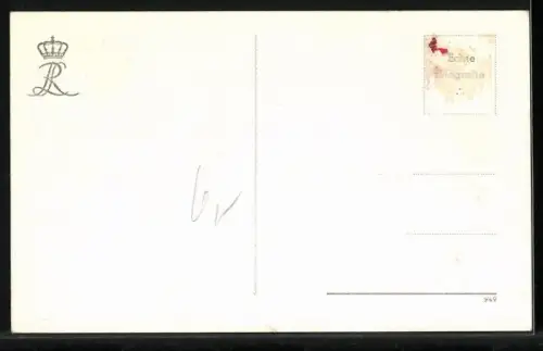 AK Handelsschiff SS Overijsel auf See