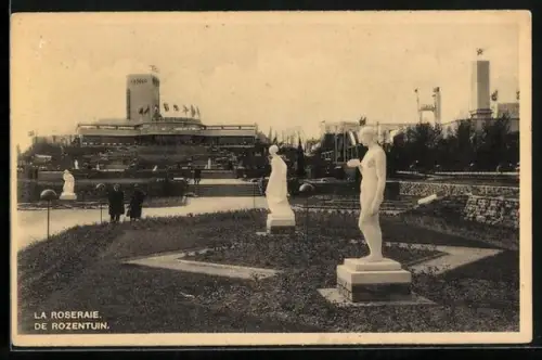 AK Bruxelles, Exposition de Bruxelles 1935, La Roseraie