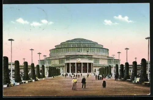 AK Breslau, Ausstellung zur Jahrhundertfeier der Freiheitskriege 1913, Jahrhunderthalle