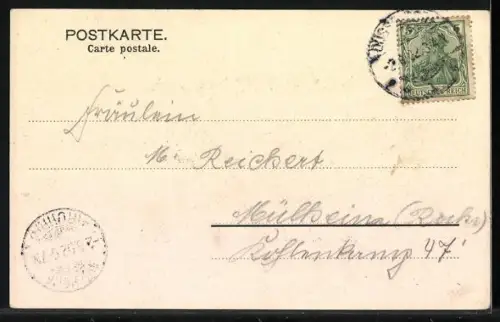 AK Düsseldorf, Düsseldorfer Ausstellung, Kunstpalast