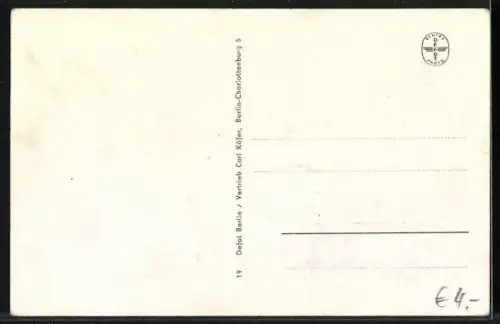 AK Berlin, Grüne Woche 1952