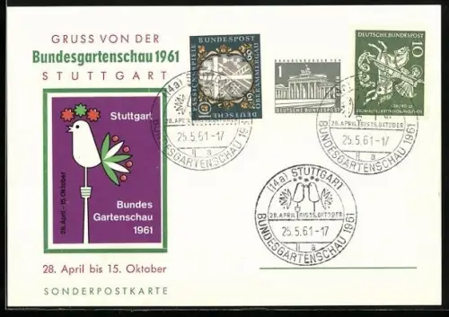 AK Stuttgart, Bundesgartenschau 1961
