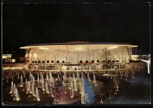 AK Bruxelles, Exposition Universelle de Bruxelles 1958, Le Pavillon des Etats-Unis