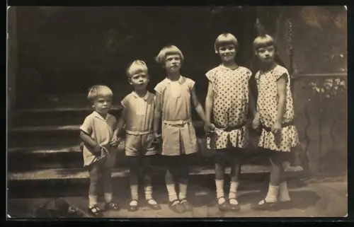 AK Kinder des Fürsten von Hohenzollern-Sigmaringen