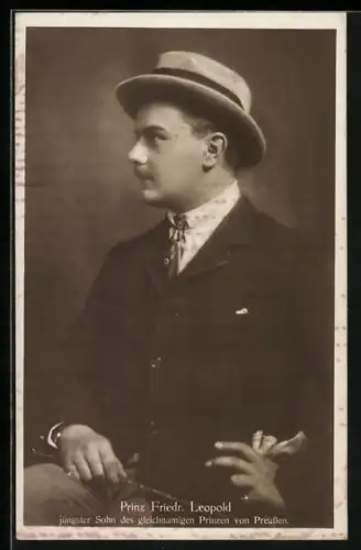 AK Prinz Friedrich Leopold von Preussen, Sohn des gleichnamigen Prinzen