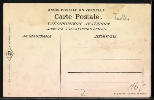 AK Smyrne, Bazar aux Chameaux