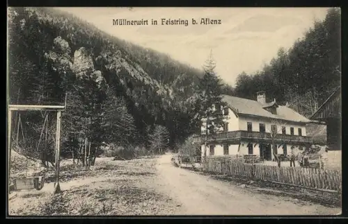 AK Aflenz, Feistring, Müllnerwirt am Waldesrand