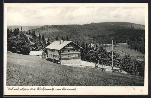 AK Zwiesel / Bayern, Urlauberheim der Wehrmacht am Brenner