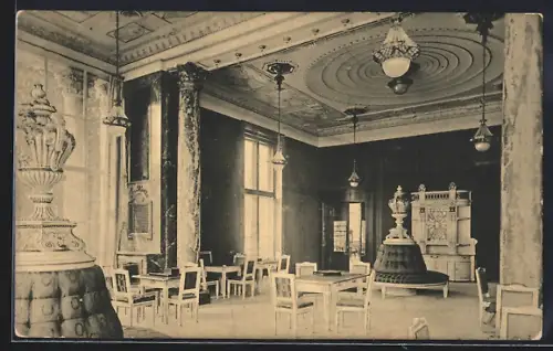 AK Wiesbaden, Restaurant im Kurhaus, Spielsaal
