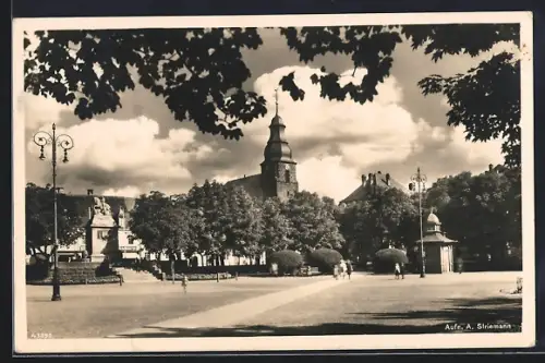 AK Pirmasens, Partie am Exerzierplatz