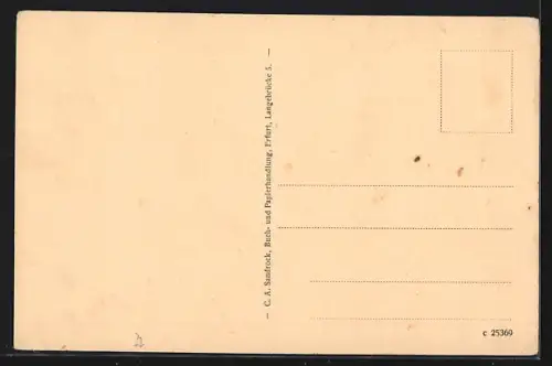 AK Erfurt, St. Severikirche und Glocke Gloriosa