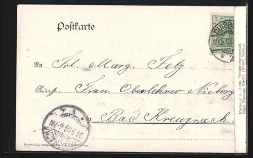 AK Duisburg, Stadttheater / Tonhalle mit Anlage