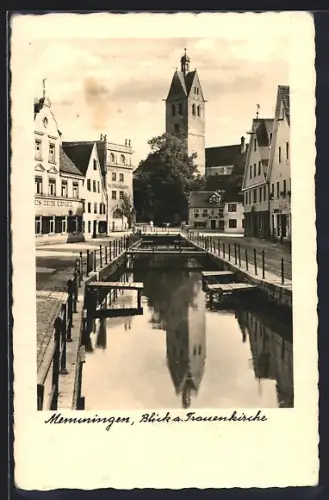 AK Memmingen, Blick a. Frauenkirche