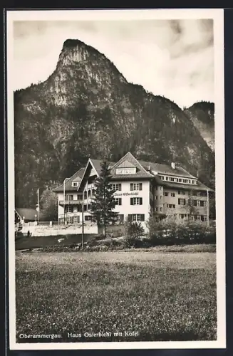 AK Oberammergau, Hotel Osterbichl mit Kofel