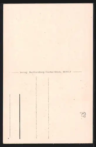 AK Wittlich, Rathaus mit Strassenpartie