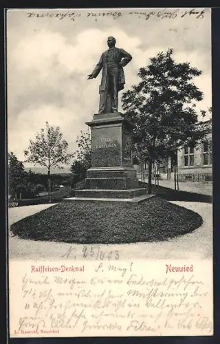 AK Neuwied, Raiffeisen-Denkmal
