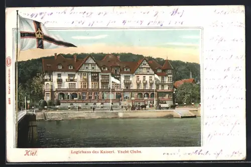 AK Kiel, Logirhaus des Kaiserl. Yacht-Clubs