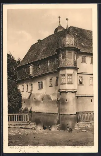 AK Sonneborn / Thüringen, Schieferschloss