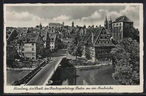 AK Nürnberg, Partie an der Maxbrücke