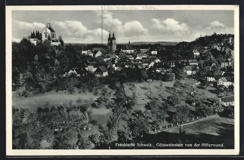 AK Gössweinstein, Blick auf die Stadt