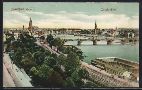AK Frankfurt a. M., Totalansicht