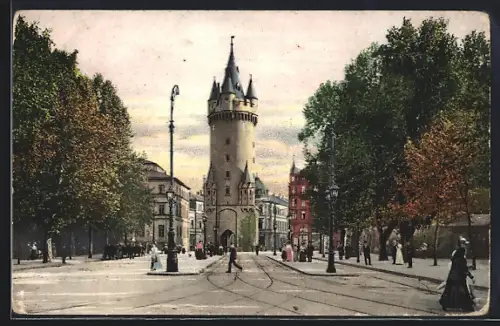 AK Frankfurt a. M., Eschenheimer Turm