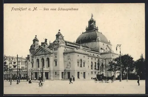 AK Frankfurt a. M., Das neue Schauspielhaus