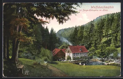AK Zorge-Hohegeiss i. Harz, Wolfsbachmühle