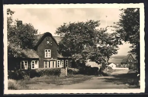AK Norddorf, Blick auf das Friesenhaus