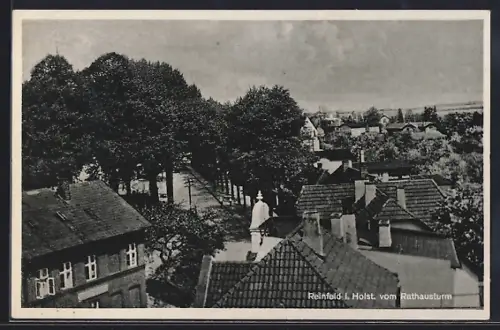 AK Reinfeld i. Holstein, Blick vom Rathausturm