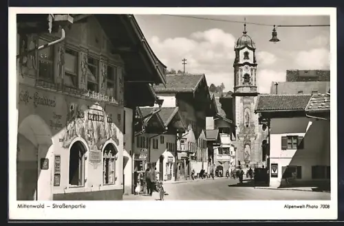 AK Mittenwald, Strassenpartie