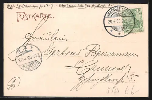 AK Engers a. Rh., Totalansicht mit Rhein, Dampfschiff und Kirche