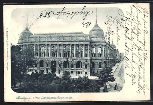 AK Stuttgart, Landesgewerbemuseum