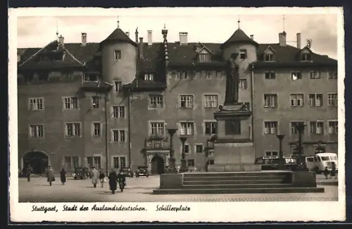 AK Stuttgart, Schillerplatz