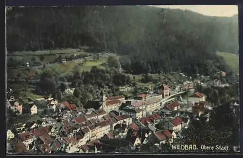 AK Wildbad / Schwarzwald, Obere Stadt